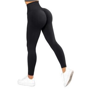 SUUKSESS Women’s Scrunchbutt Lifting Seamless Highwaisted Leggings Size XL